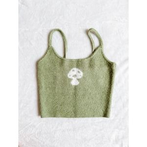 🍄🍄🍄Pacsun Mushroom Fuzzy Tank